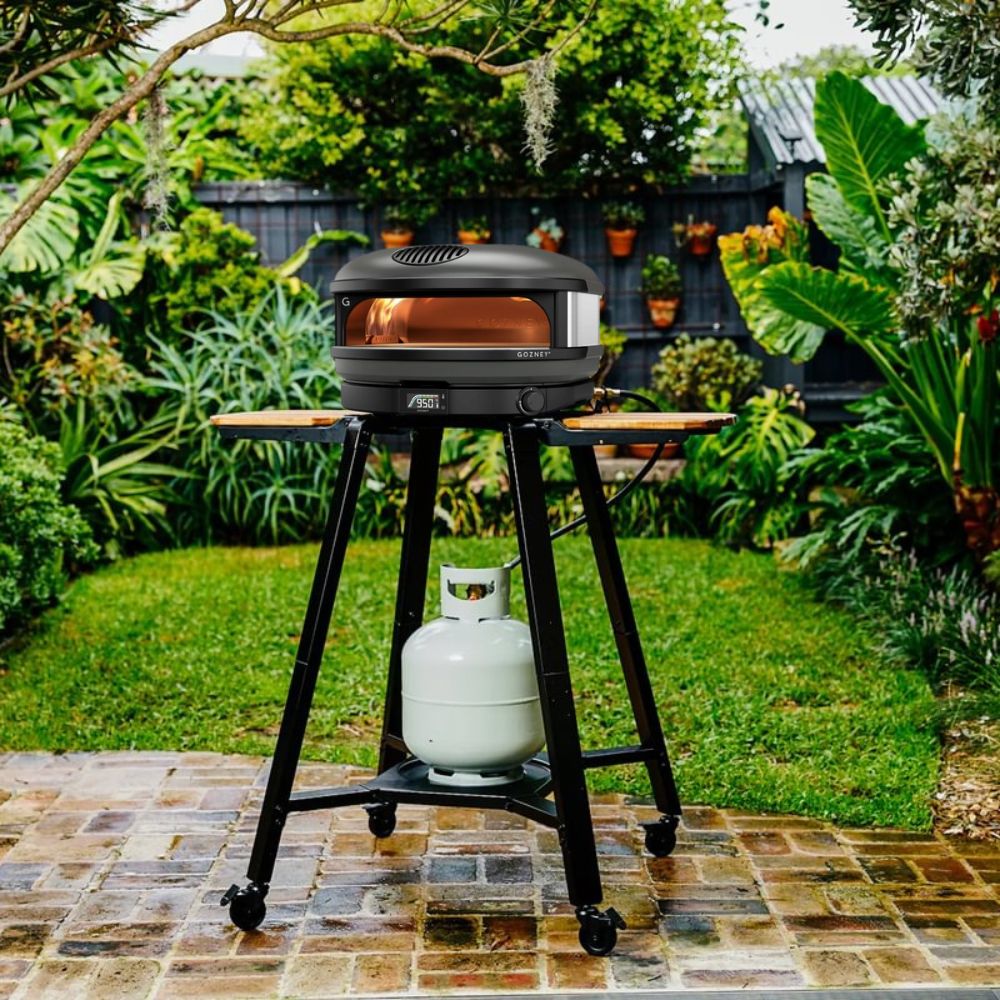 Gozney Off-Black Arc XL Outdoor Propane Gas Freestanding Pizza Oven Bundle
