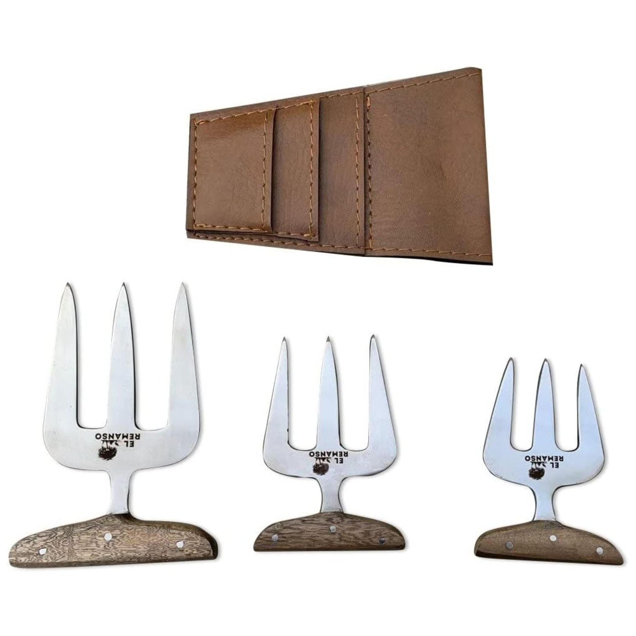 BBQ Bear Claw Set Handcrafted - Wood Handle