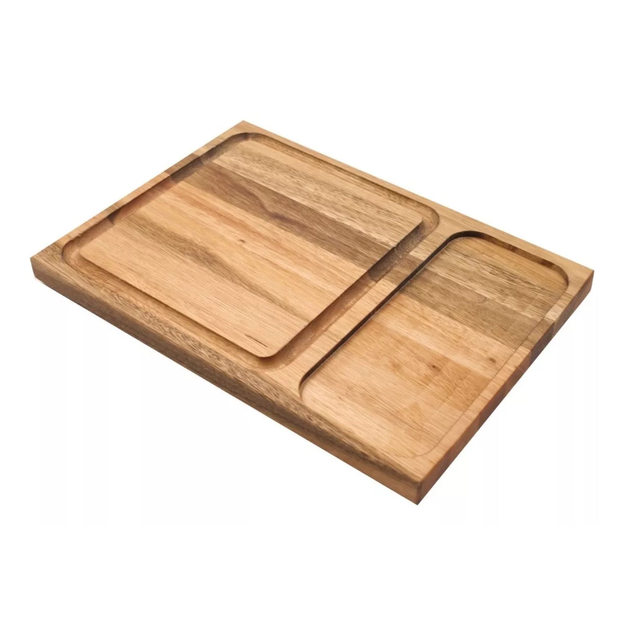Raiz Red Eucalyptus Wood Diamante Asado Plates (6 units)