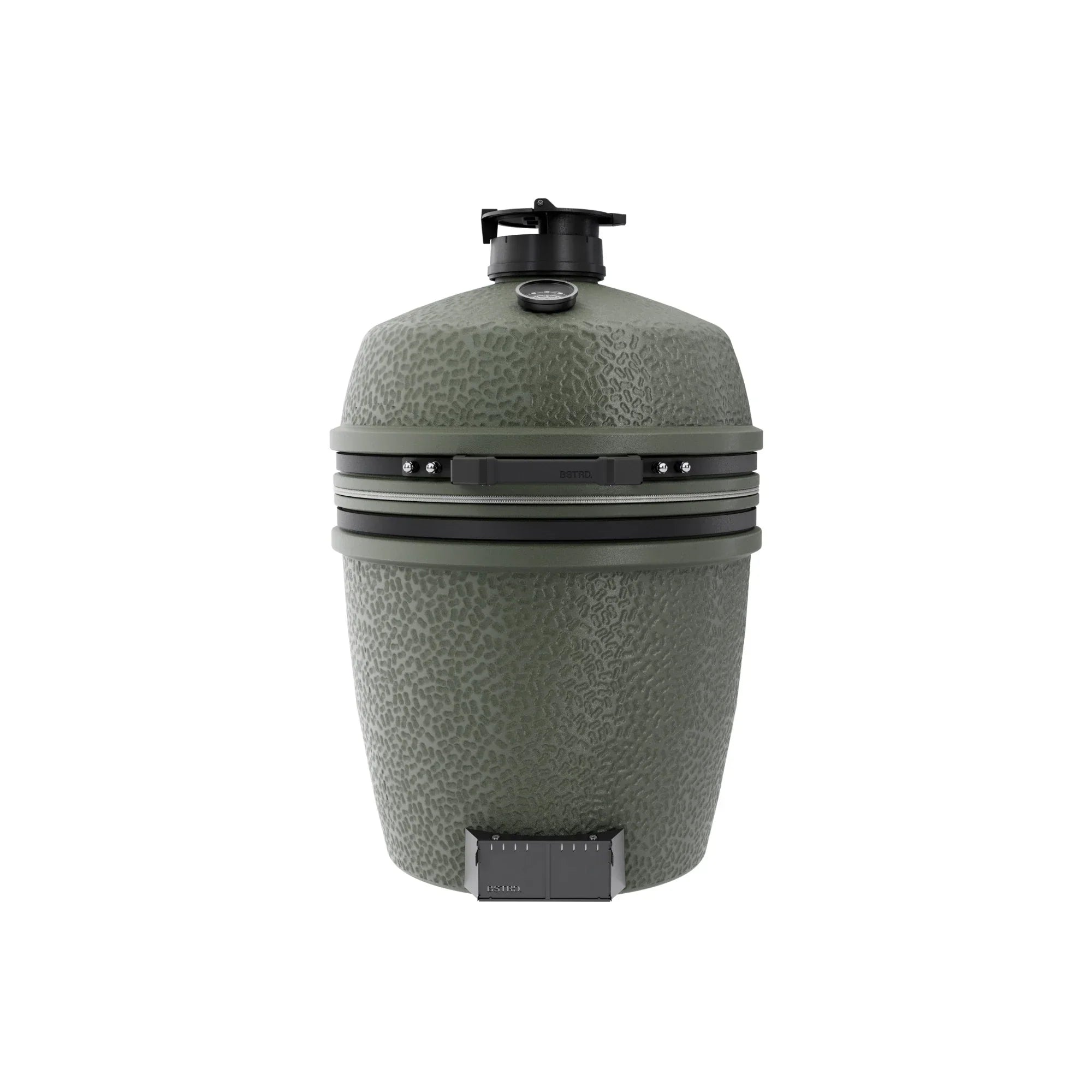 BSTRD Pro Large Solo Alpine Green Built-In Kamado Charcoal Grill