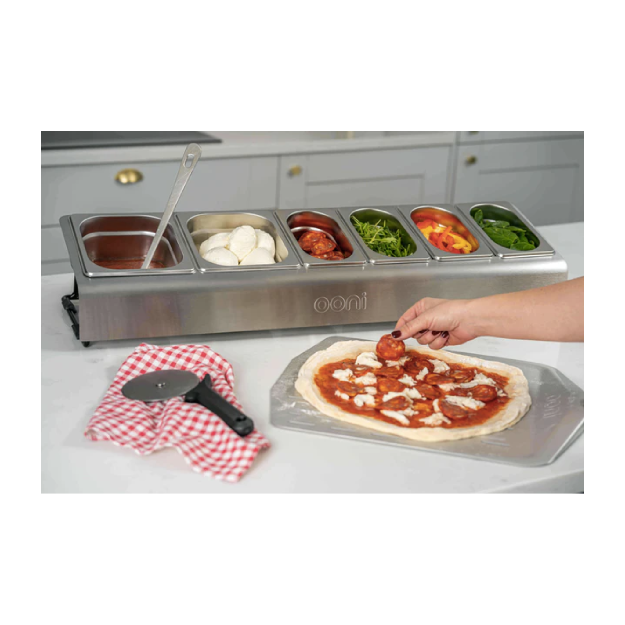 Ooni Pizza Topping Station