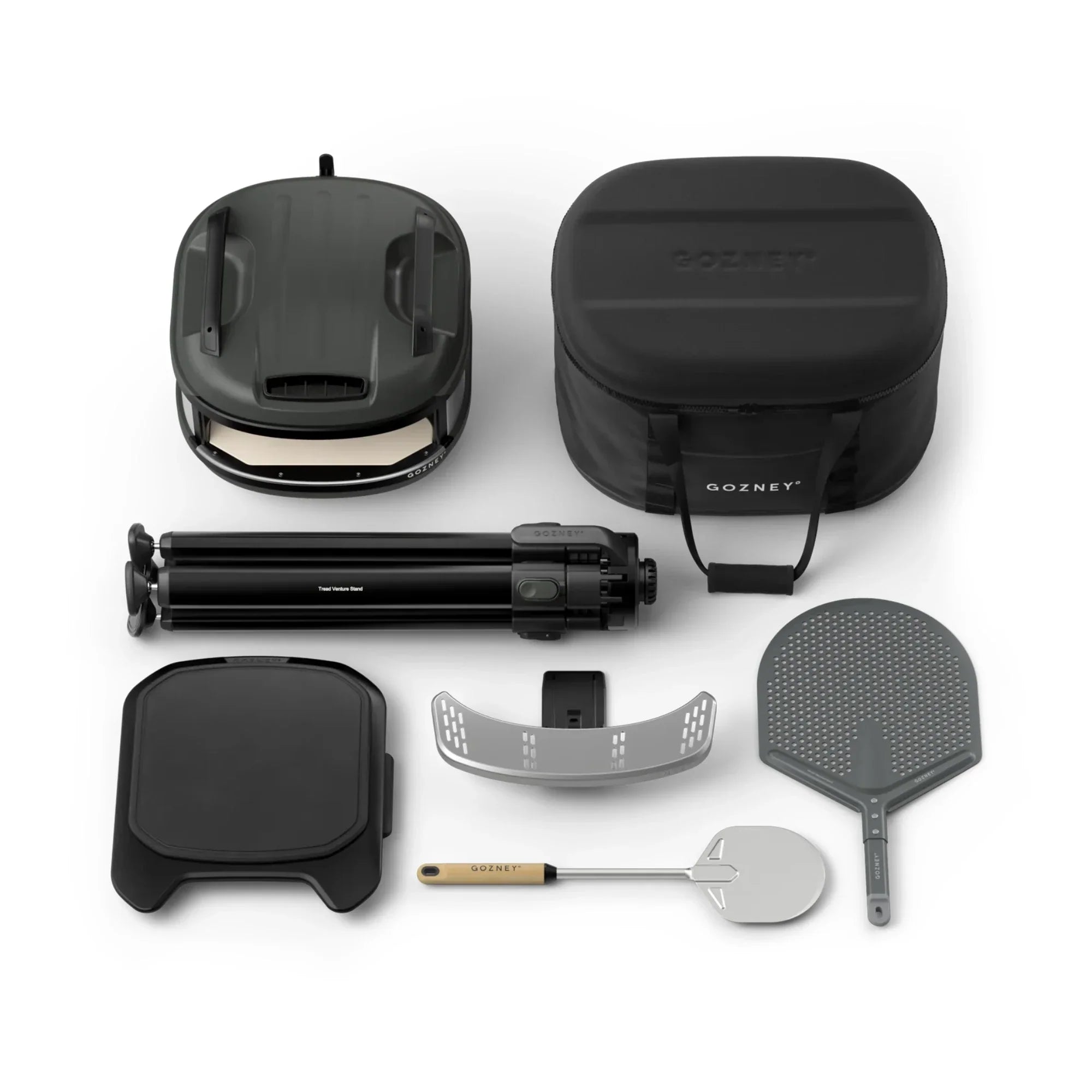Gozney Tread Off-Black Portable Propane Gas Pizza Oven Complete Bundle