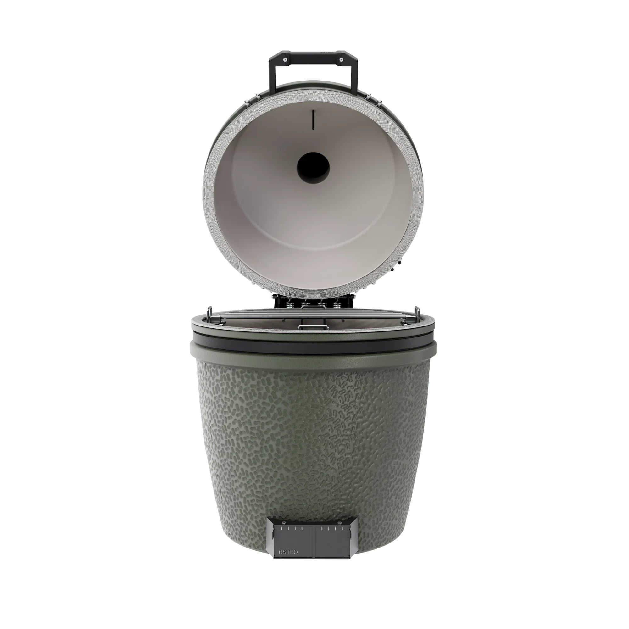 BSTRD Pro Large Solo Alpine Green Built-In Kamado Charcoal Grill