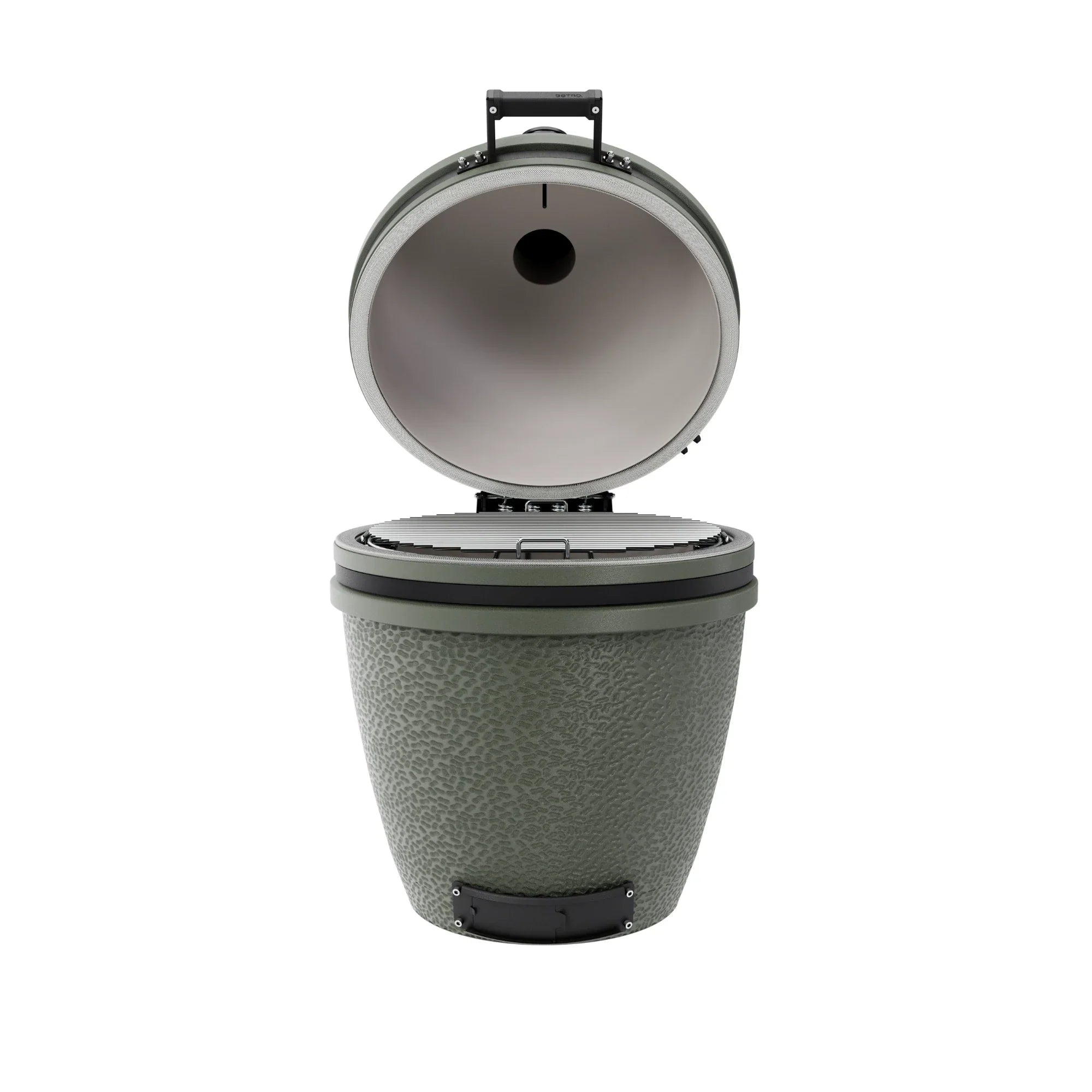 BSTRD Core Large Solo Alpine Green Built-In Kamado Charcoal Grill