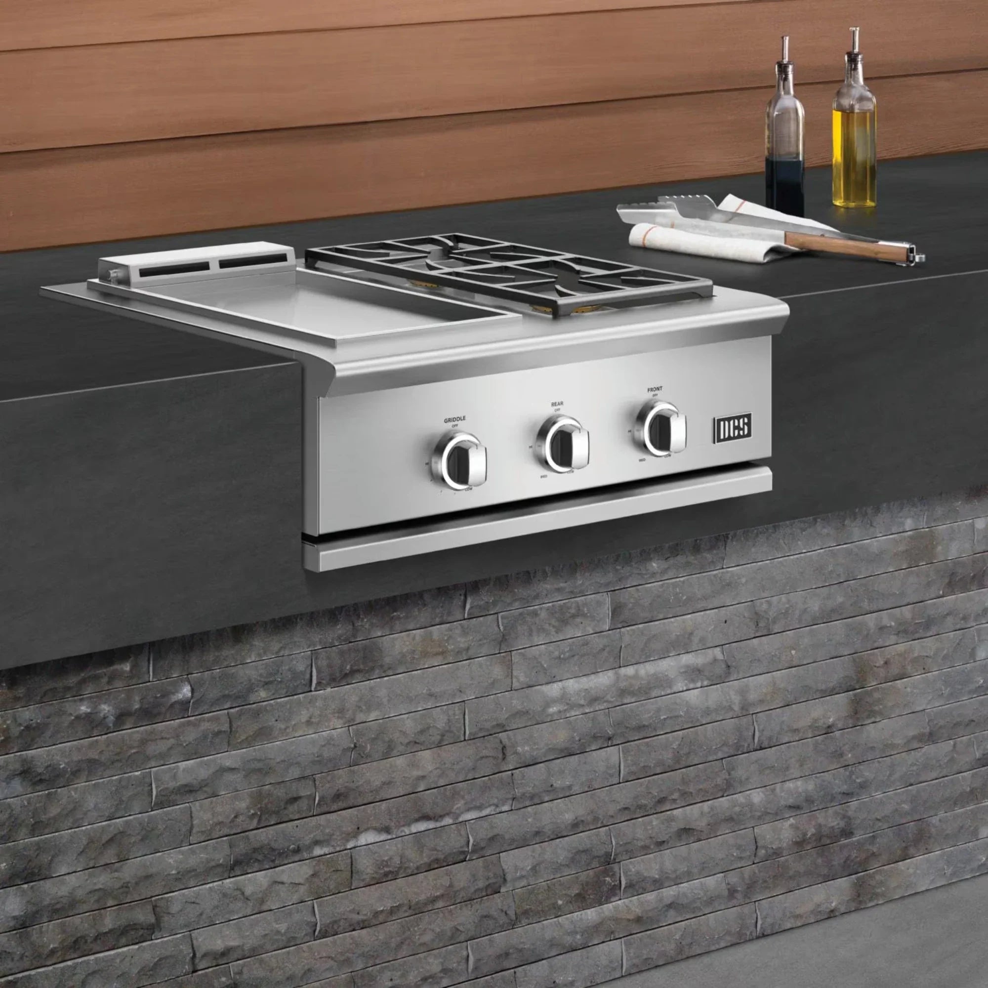 DCS Series 9 30-Inch Gas Griddle w/ Double Side Burner