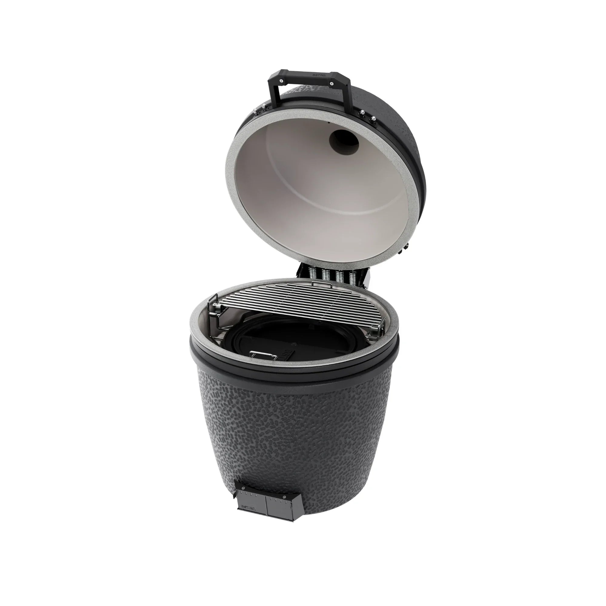 BSTRD Pro Large Solo Graphite Built-In Kamado Charcoal Grill