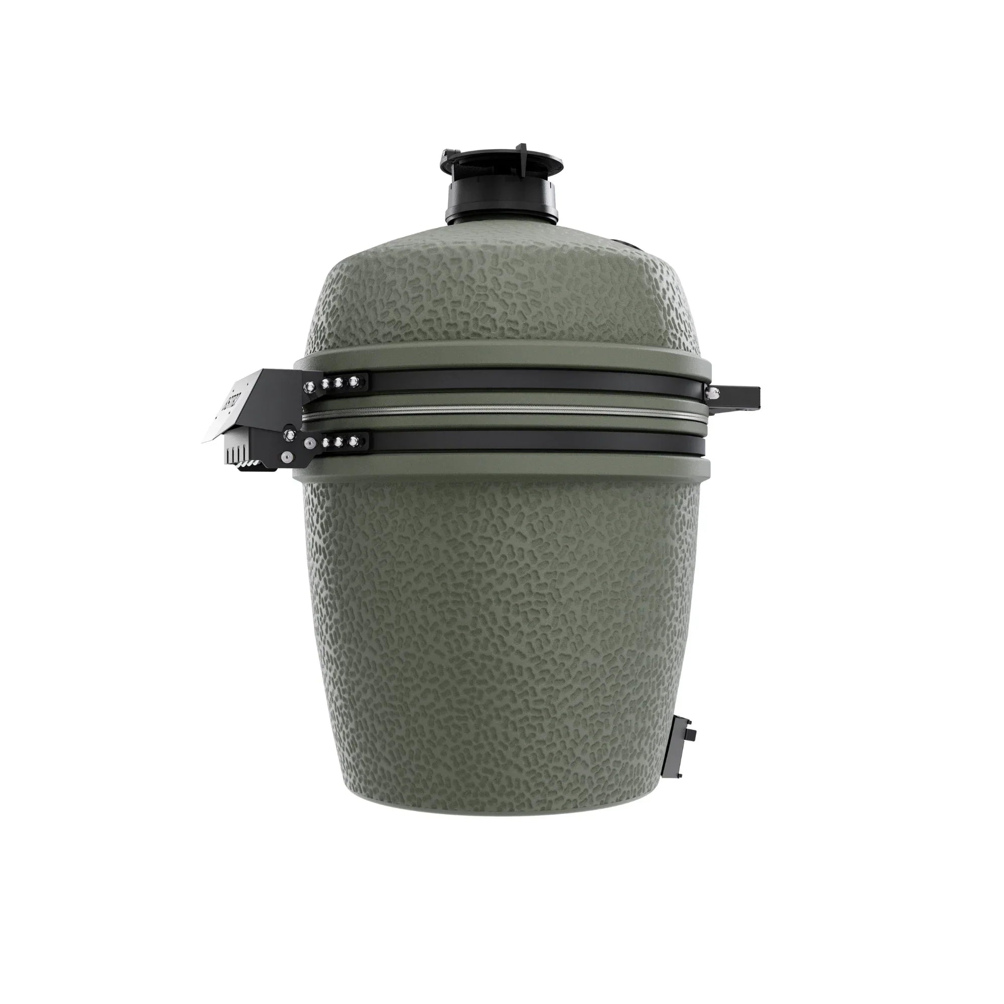 BSTRD Pro Large Solo Alpine Green Built-In Kamado Charcoal Grill