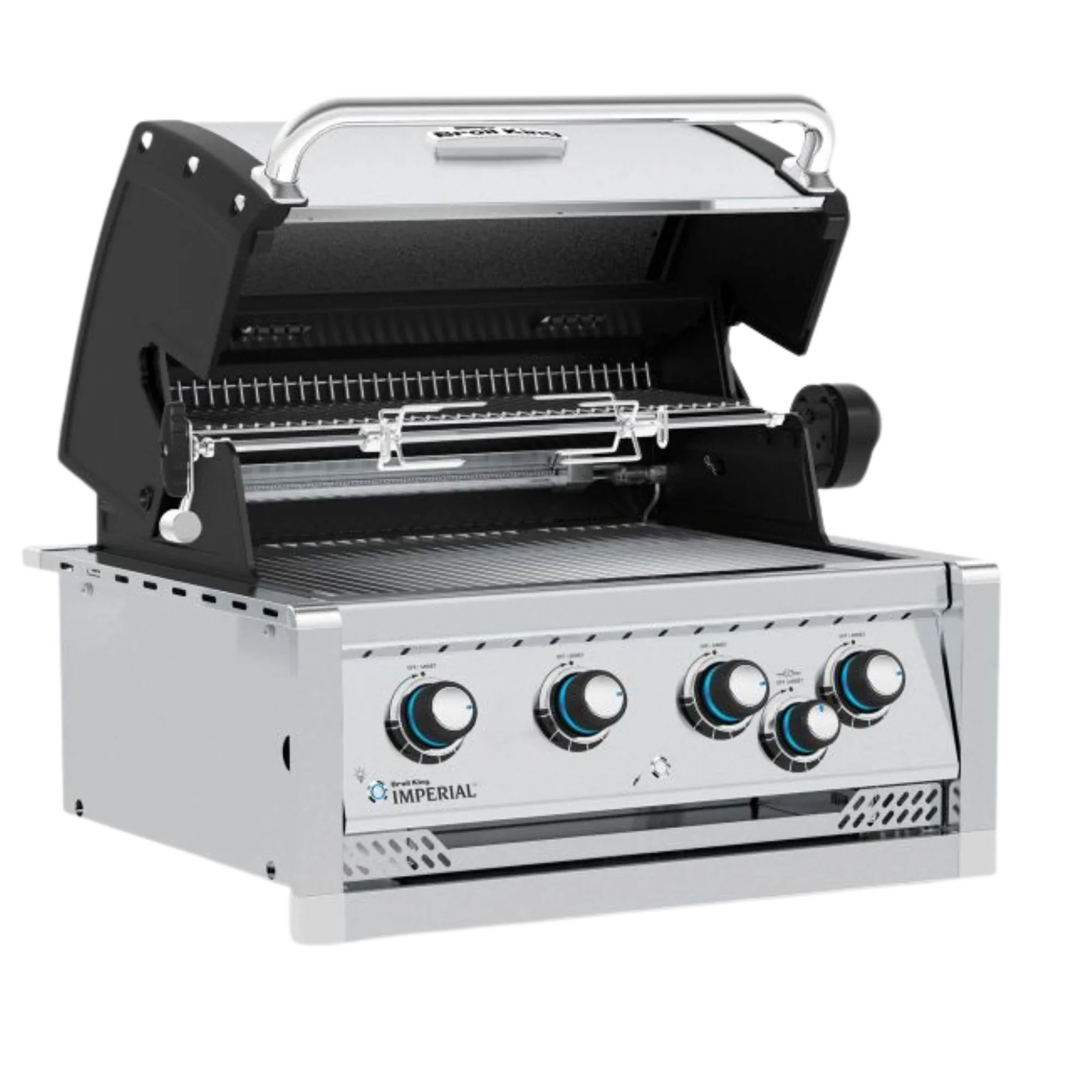 Broil King Imperial S470 4-Burner Built-In Gas Grill With Rotisserie
